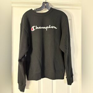 Champion black sweaters.